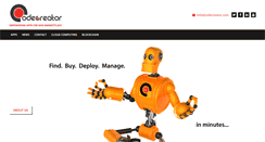 Desktop Screenshot of codecreator.com