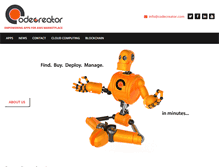 Tablet Screenshot of codecreator.com